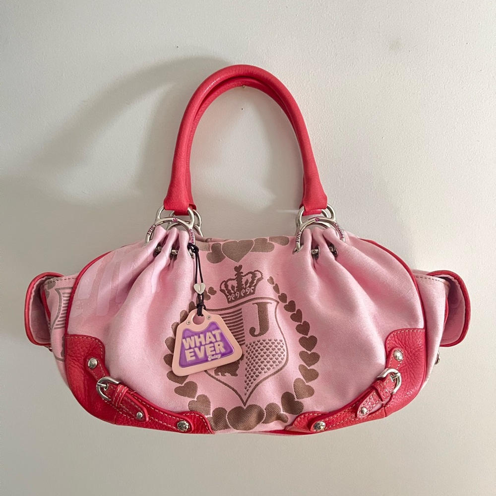 The cutest rare juicy couture pink bag!
